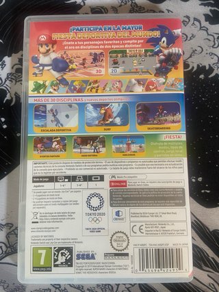Mario & Sonic Juegos Olímpicos Tokyo 2020 Switch