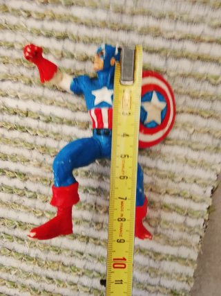 Figura Capitán América Plástico