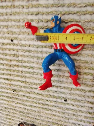 Figura Capitán América Plástico