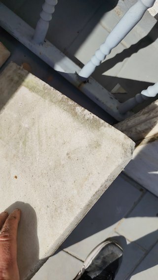 Losa de mármol blanco sin pulir
