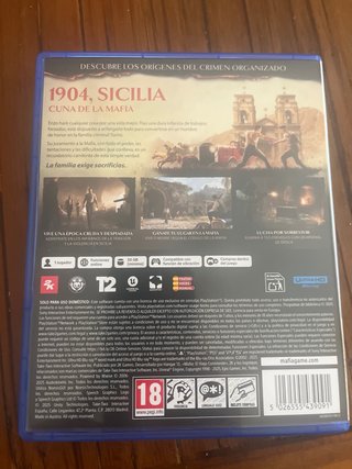 Mafia: El Viejo Continente PS5