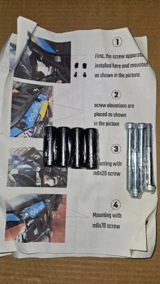 Portabultos Yamaha tenere 700  Trasero y Laterales