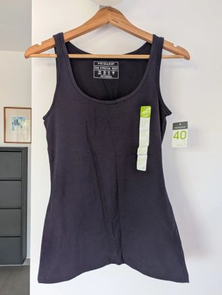 Top tirantes azul marino Primark Talla L