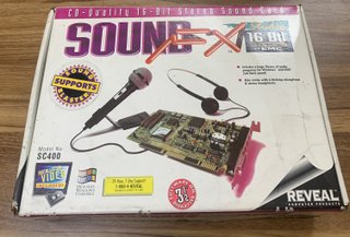 Scheda audio Reveal Sound FX SC400 vintage