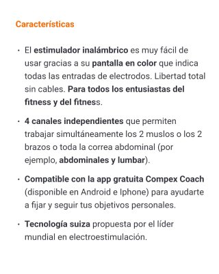 Compex Fit 5.0 Wireless Electroestimulador