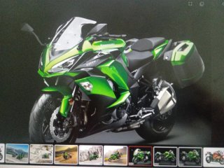 Despiece completo Kawasaki z1000sx 2017