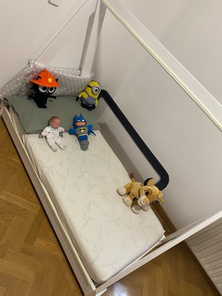 Estructura cama infantil + colchón Ecus