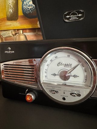 Tocadiscos Auna Classic Phone
