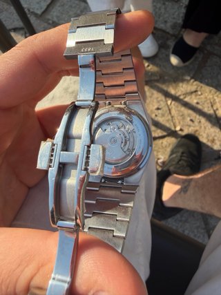 Tissot PRX azul degradado