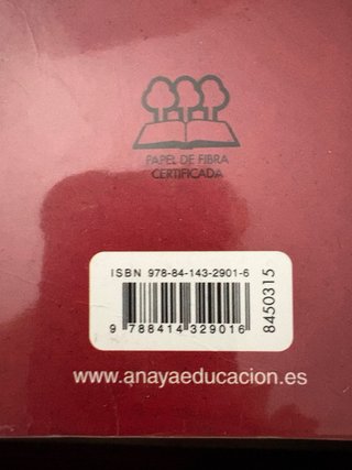 Libros de texto de 4 ESO del Josefina Aldecoa