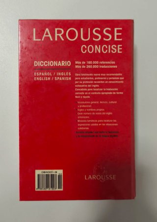 Diccionario español-inglés, inglés-español