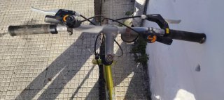 Bicicleta Montaña Amarilla Usada