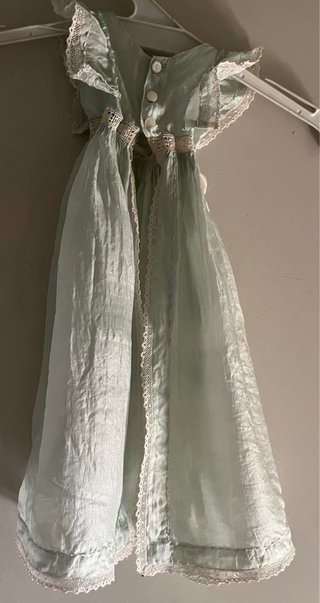 Vestido Muñeca Antiguo Artesanal, muñecas 30-40 cm
