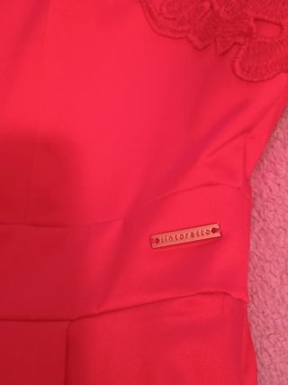 Vestido rosa fucsia Tintoretto talla 40