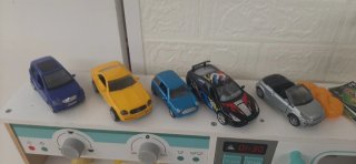 Lote 6 auto giocattolo