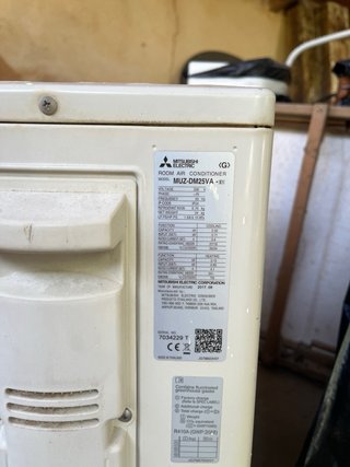3 x Aire Acondicionado Mitsubishi Blanco