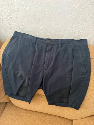 Pantalón corto hombre negro