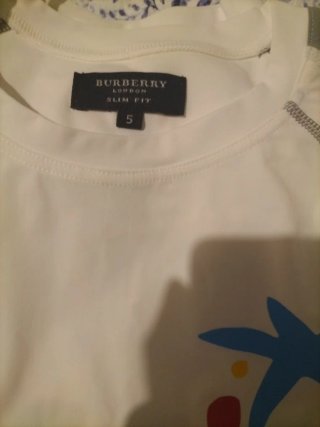 Camiseta Burberry Regatas Manga Larga
