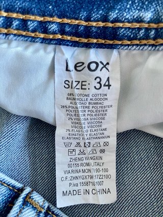 Pantalón Corto Tejano Hombre