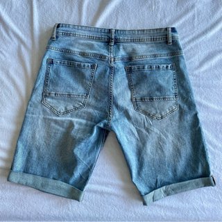 Pantalón Corto Tejano Hombre