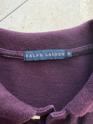 Polo Ralph Lauren Manica Lunga Viola - Taglia M