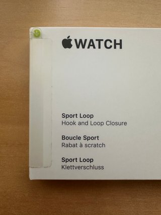 Apple Watch 40mm. Deep Navy Sport Loop