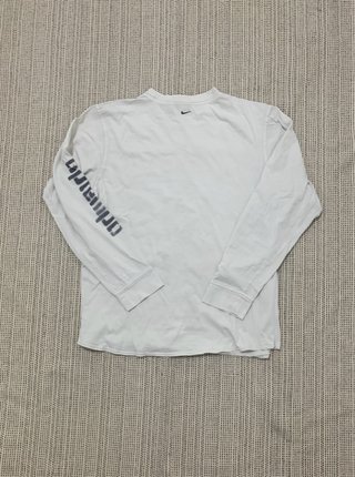 Camiseta Nike Uptempo Vintage Y2k Blanca
