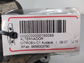 CITROEN C1 Audace ALTERNADOR