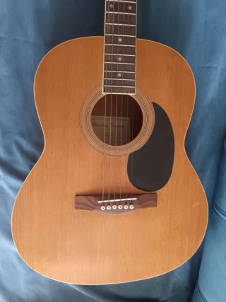 Guitarra Acústica Harley Benton HBCG45 + gancho