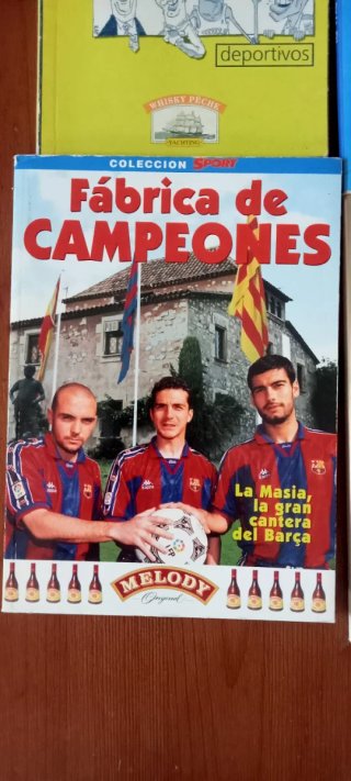 Lote libros FC Barcelona, fútbol