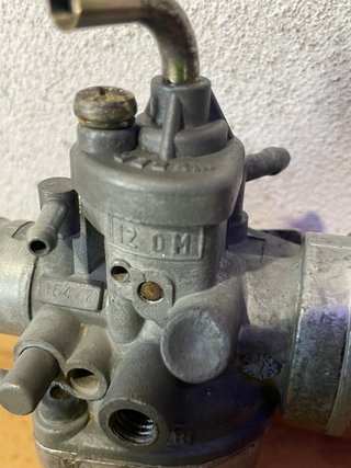 Carburador PHVA 12mm Piaggio 50