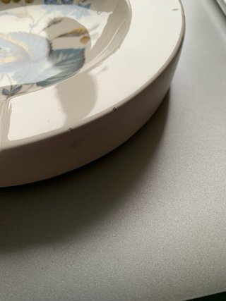 Cenicero de porcelana italiano