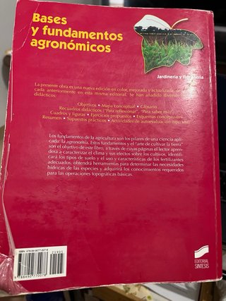 Bases y fundamentos agronómicos