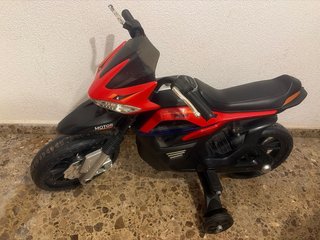 Moto a Batería Infantil Roja