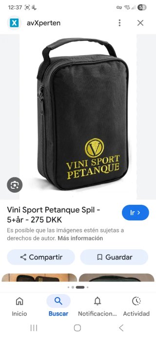 Juego Bolas Petanca Vini Sport + Bolsa