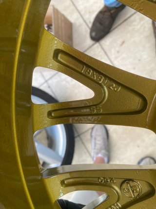 Llantas Subaru 18" - WRX/STI  Doradas