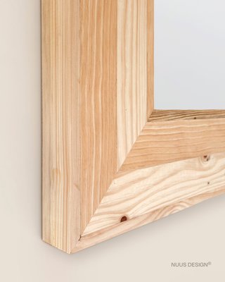Espejo madera reciclada doble lama