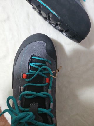 Zapatillas Simond Trekking Gris y Turquesa 40
