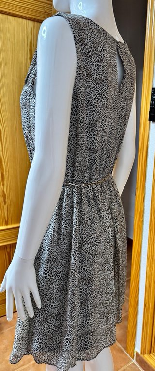 Hermoso Vestido Atmosphere Leopardo Talla 40