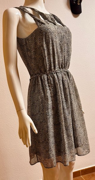 Hermoso Vestido Atmosphere Leopardo Talla 40