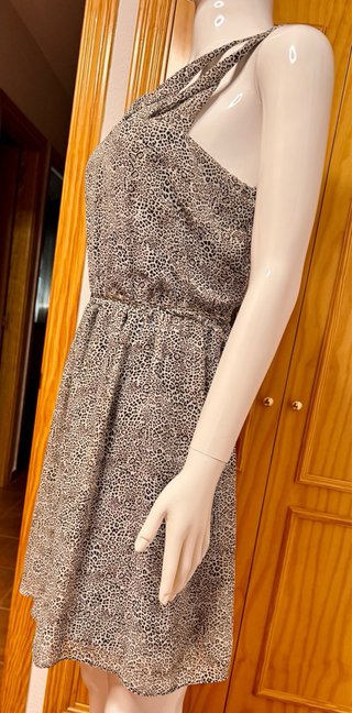 Hermoso Vestido Atmosphere Leopardo Talla 40