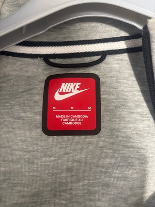 Sudadera Nike Tech Gris Hombre