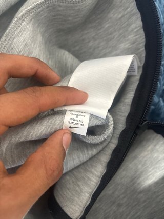 Sudadera Nike Tech Gris Hombre