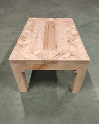 Mesa de centro madera diseño único