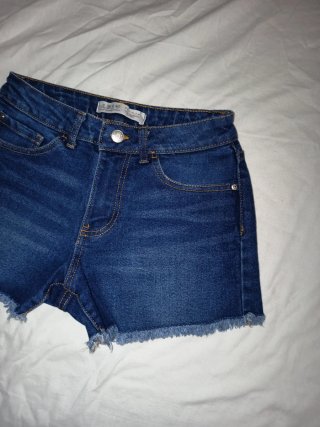 Pantalón corto vaquero mujer