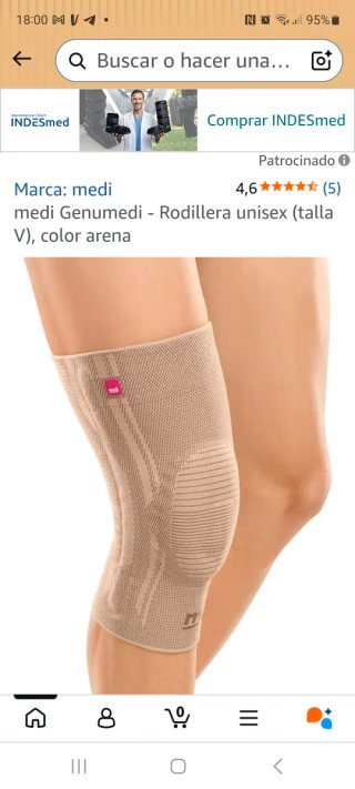 Rodillera GenuTrain unisex