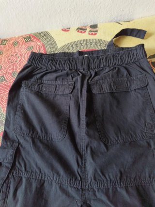 Falda gótica cargo mujer