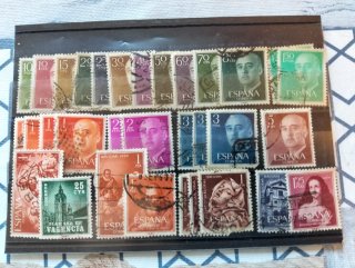 Lote Sellos España Usados