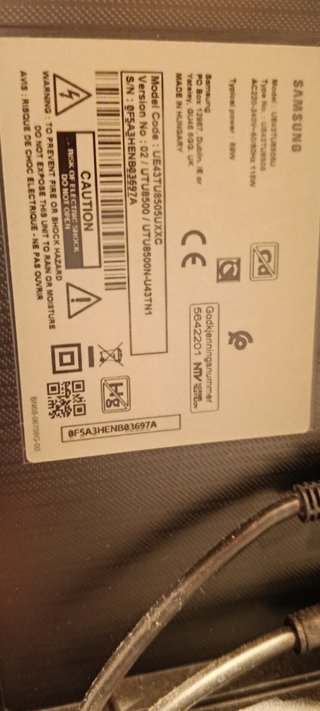 Smart TV Samsung 43 Crystal Display
