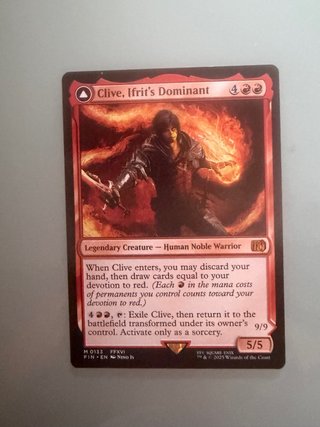 Magic The Gathering Clive, Ifrit's Dominant